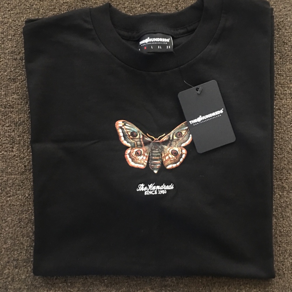 THE HUNDREDS BRAND NEW MOTH T-SHIRT